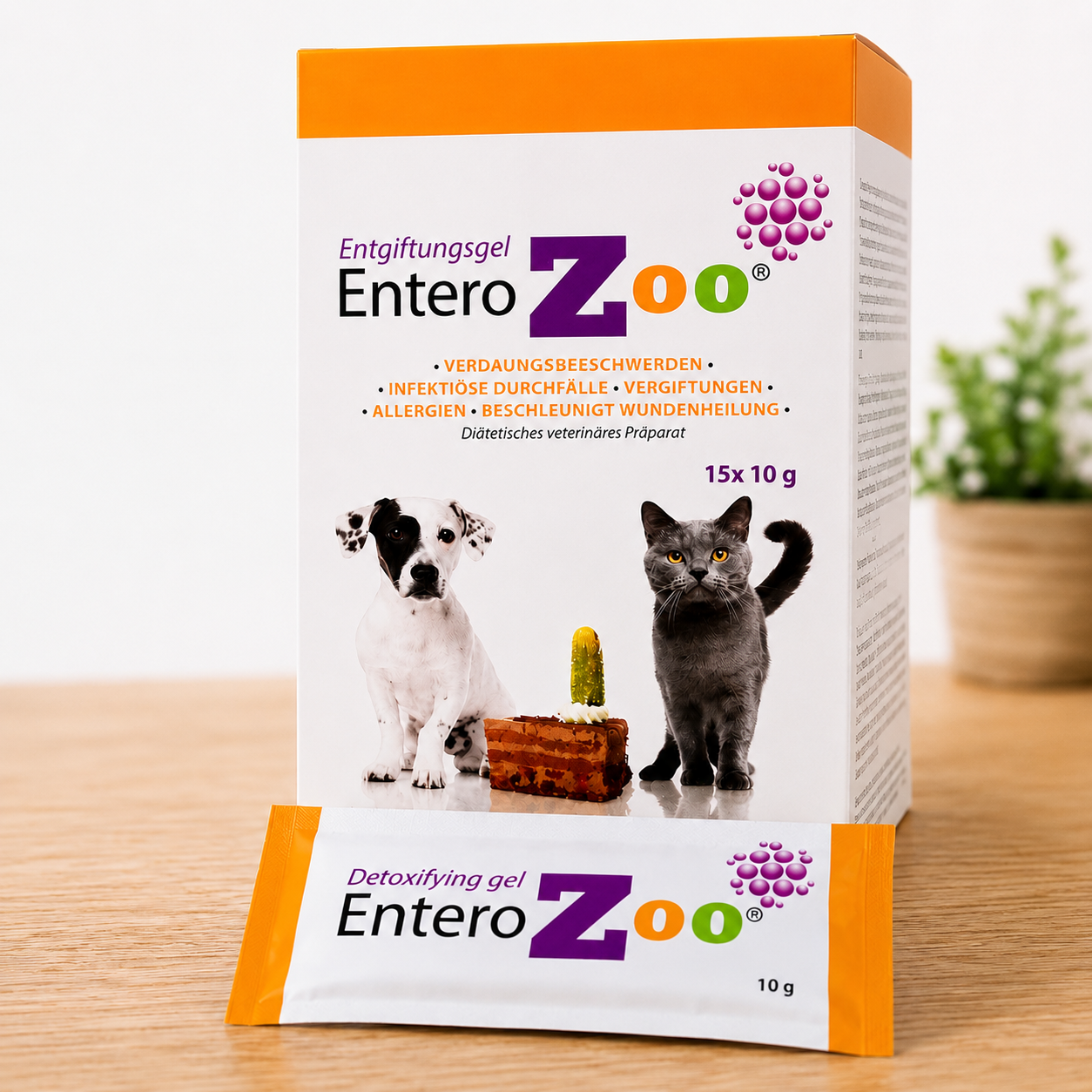 EnteroZoo Gel 10g για Σκύλους & Γάτες 🐾