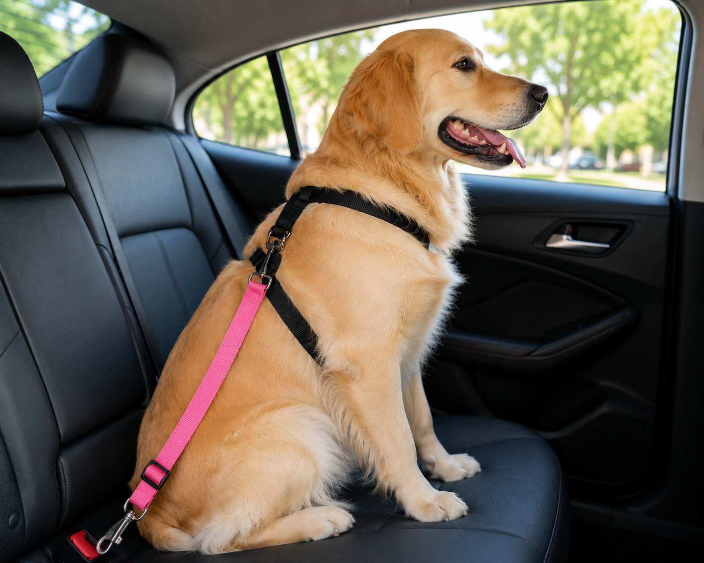 PawIsland SafeRide – Ζώνη Ασφαλείας Σκύλου για Αυτοκίνητο 🐾